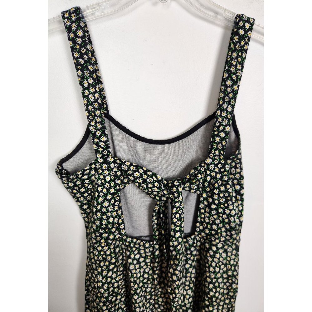 Free People Women's Sz. XS Ditzy Daisy Floral Midi Tank Open Back Dress - Picture 8 of 9